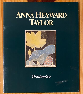 Anna Heyward Taylor Printmaker Charleston Renaissance Artist Book