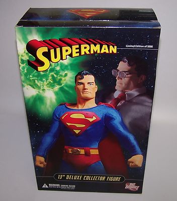 DC Direct スーパーマン 13インチ デラックスコレクターフィギュア DC Direct Superman / Clark Kent 13” Deluxe Collector Figure
