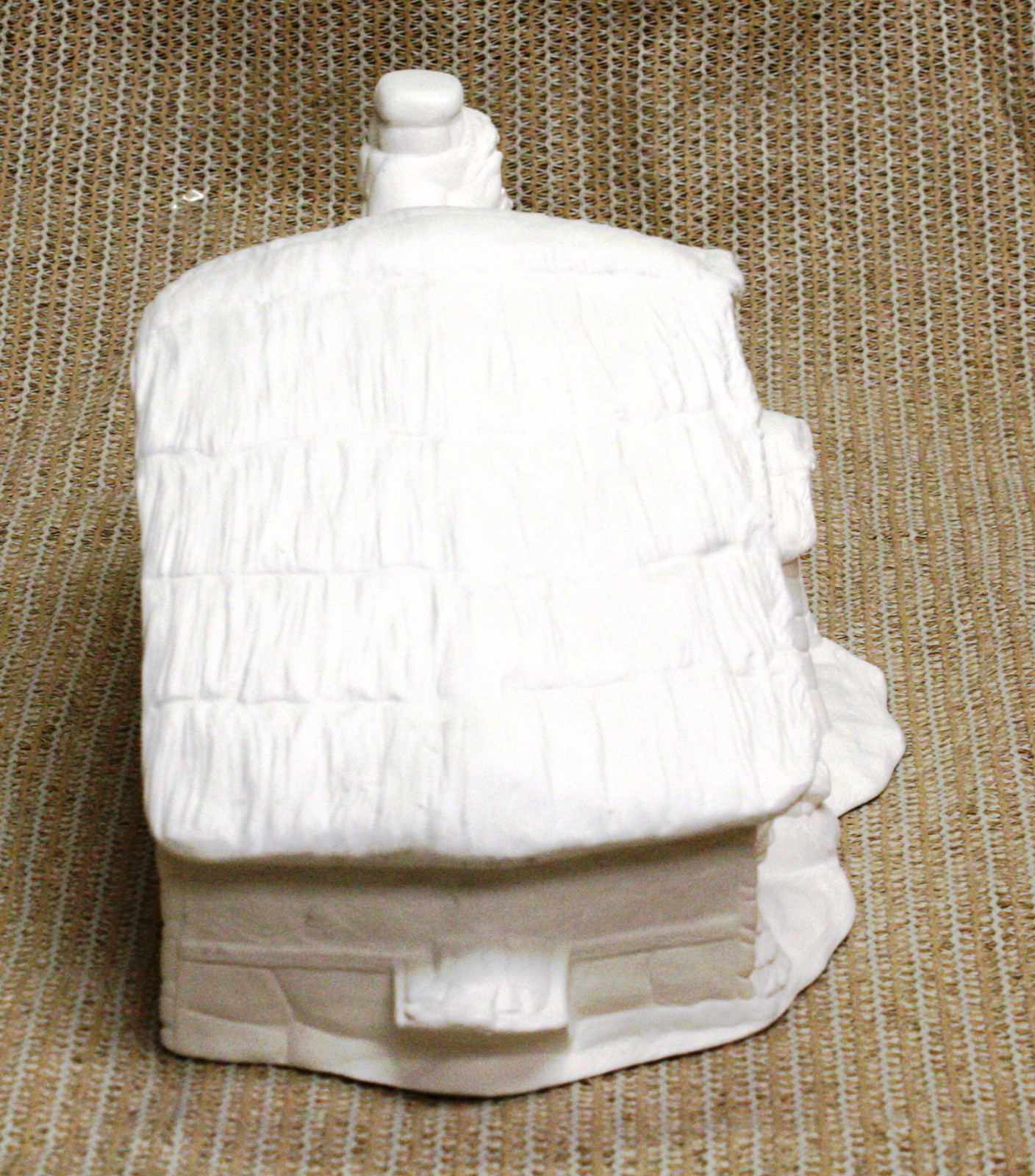 Ceramic Bisque Santas Mail House Large Provincial Mold 898 Ready To Paint