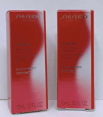 2 X Shiseido Ginza Tokyo Ultimune Power Infusing Concentrate 0.33 oz each