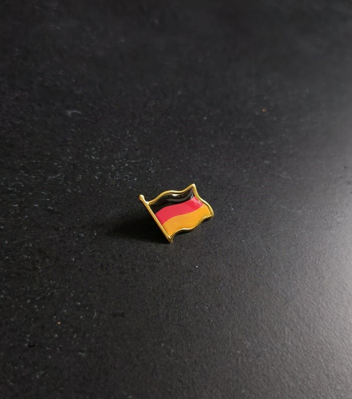 Deutschland Flagge Pin/Anstecker (Goldfarben) Bundeswehr