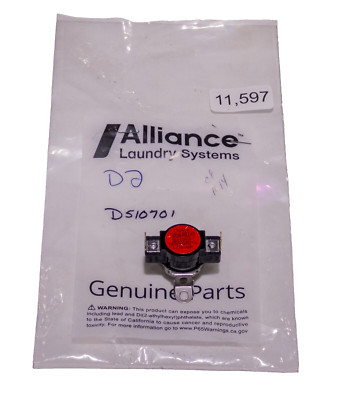 Speed Queen Alliance D510701 Dryer Limit Thermostat 014177 510701