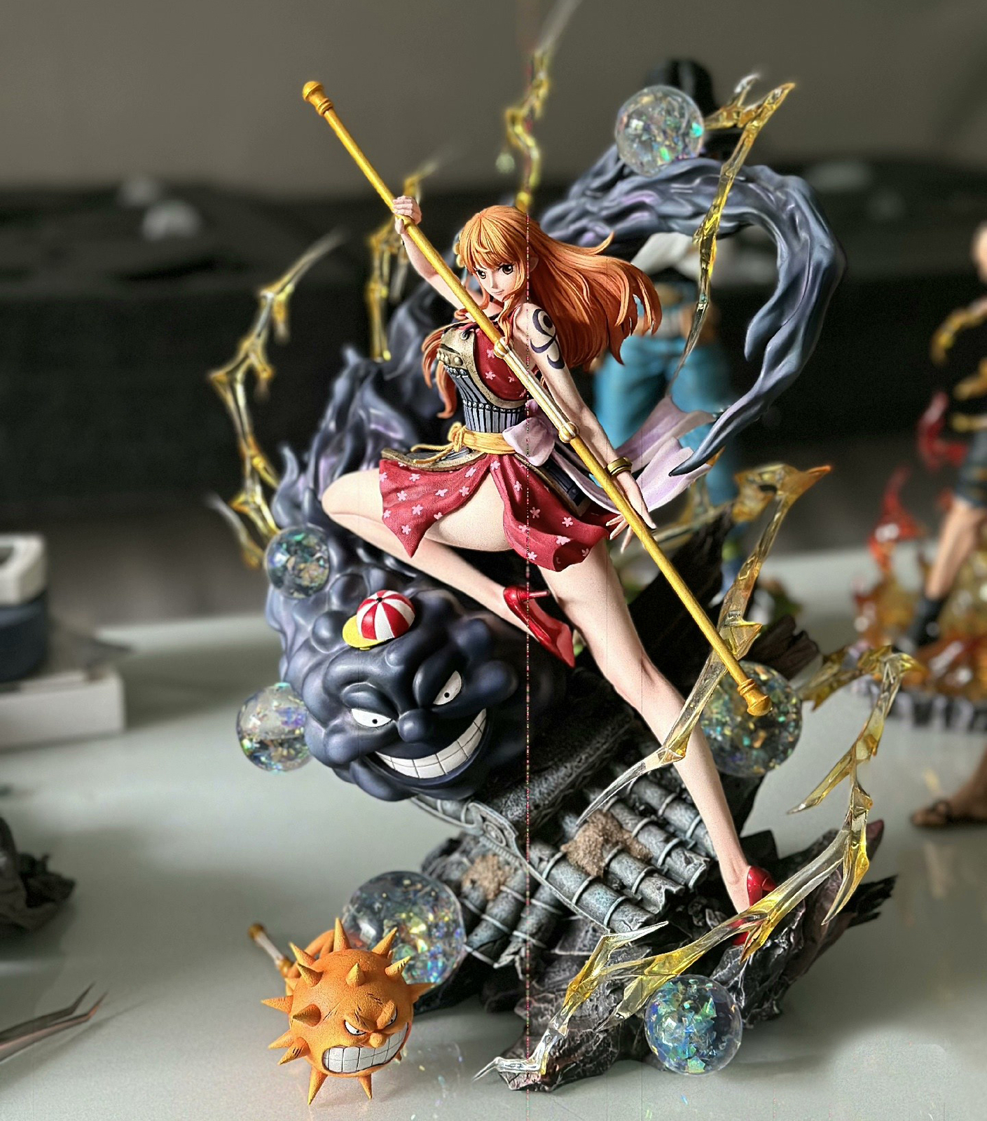 RINSUKAM　MJ-Studio 　ナミ One Piece MJ Studio Nami Resin Statue – ClubHouse Statues