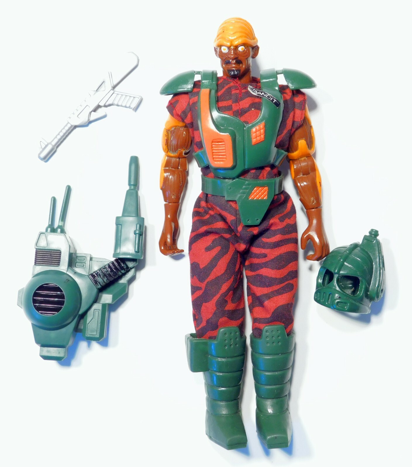 Spiral Zone - BANDIT - Tonka 1987 Vintage Action Figure + Spiral Zone - BANDIT - Tonka 1987 Vintage Action Figure +