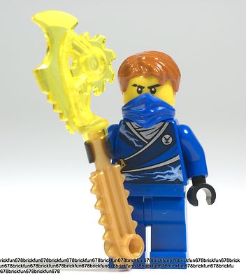 Lego New Ninjago Jay Rebooted Minifigure w/ Blade sword