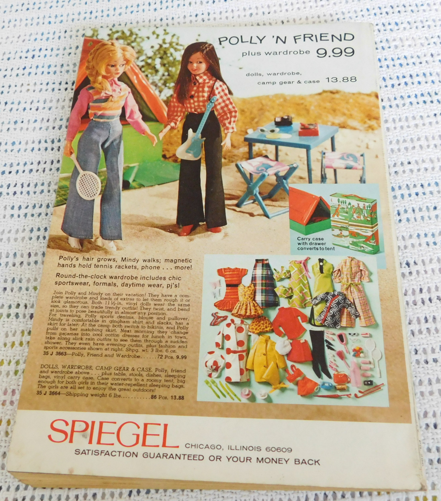 1972 SPIEGEL CHRISTMAS CATALOG TOYS 435 PAGES 9 1/2