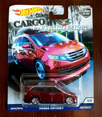 hot wheels cargo carriers honda odyssey