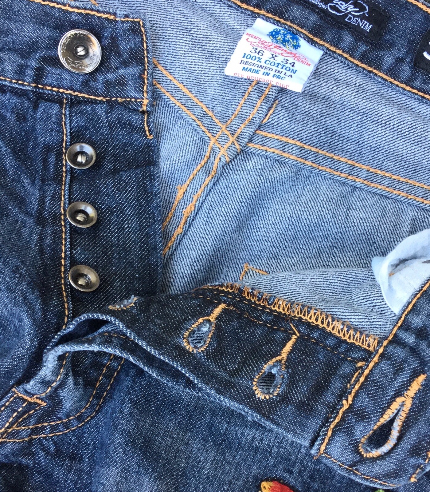Black Jeans Trousers Pants 36 