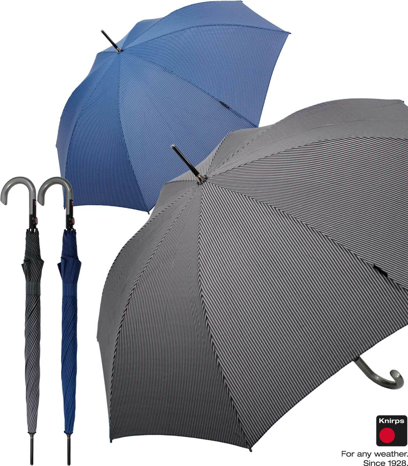 Automatik Regenschirm Stockschirm Sturmsicher Groß Stabil Damen Herren 112 x 90