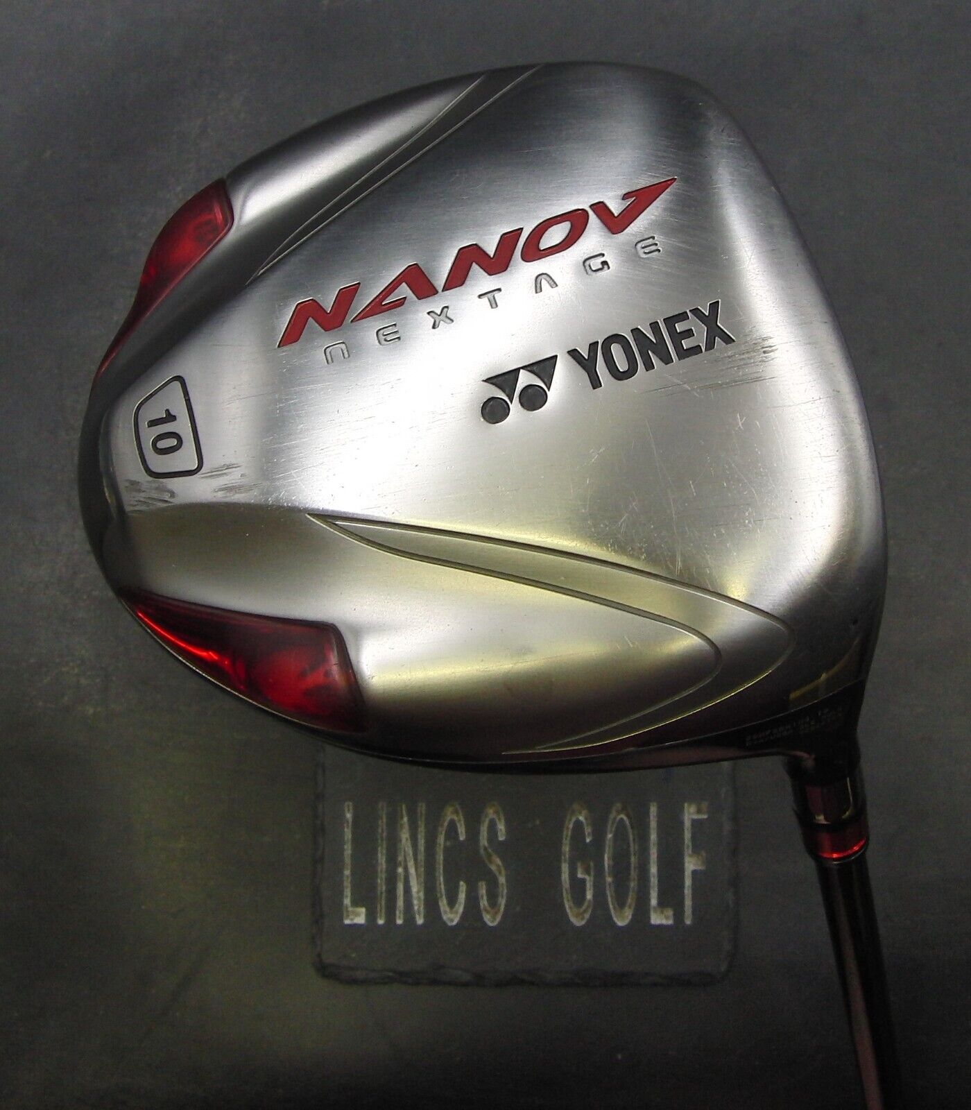 Yonex Nanov Nextage 10° Driver Regular Graphite Shaft Yonex Grip Yonex Nanov Nextage 10° Driver Regular Graphite Shaft Yonex Grip