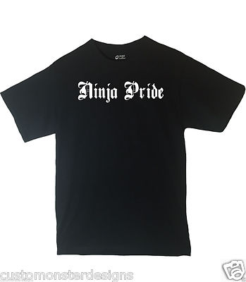 Ninja Pride Shirt Country Pride T shirt Different Print Colors Inside