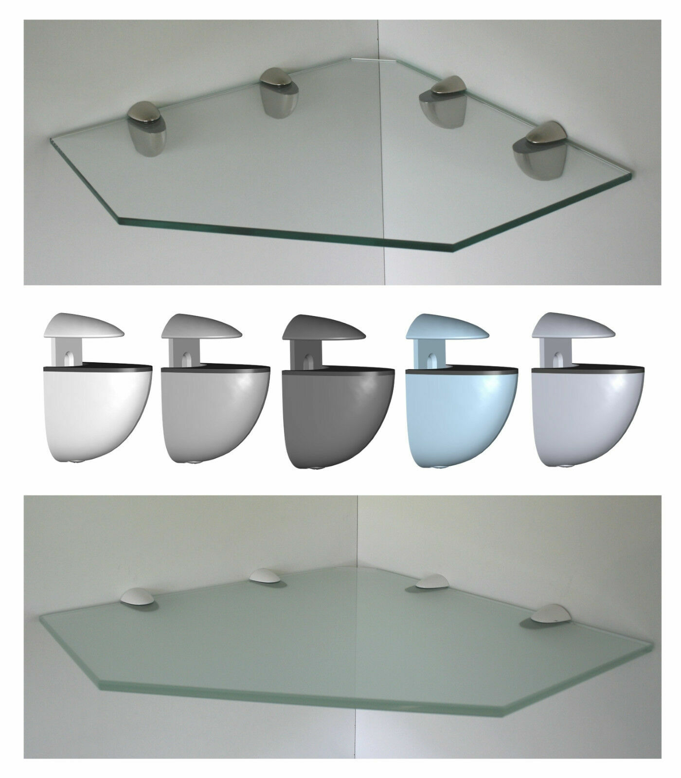 Glasregal Wandregal Halter Glasboden Glasablage Glasregal Wandregal Halter Glasboden Glasablage