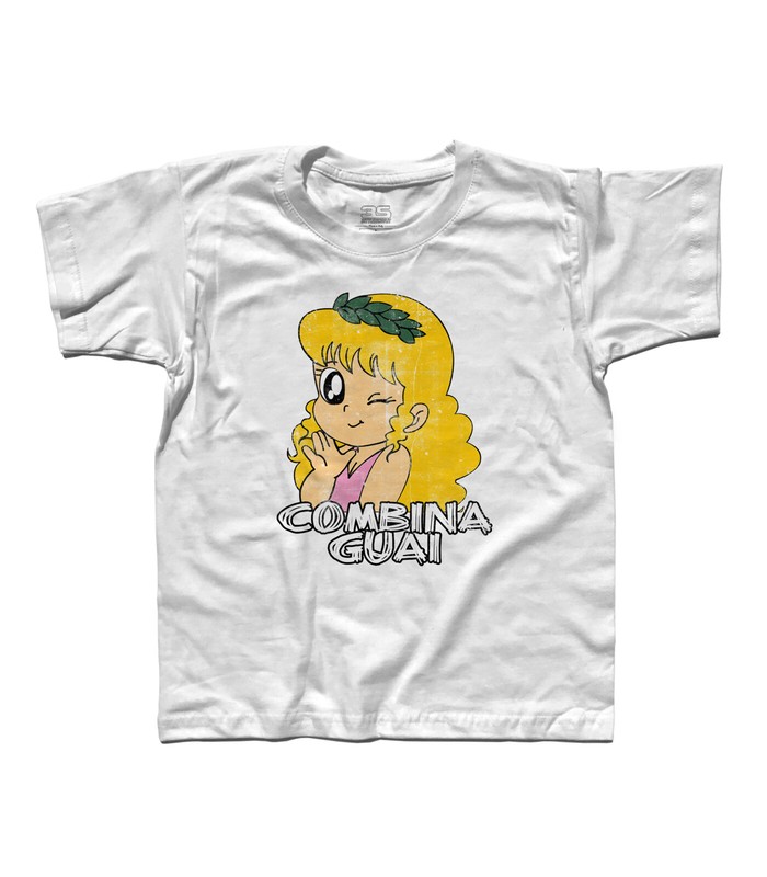 T-Shirt Enfant Pollon Combina Guai Amica De ÃRos Olympe De Zeus AnimÃ© ÃGe 80