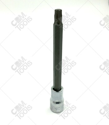 SK Hand Tools 42590 3/8''Dr T40 Tamper-Proof Torx Bit Socket