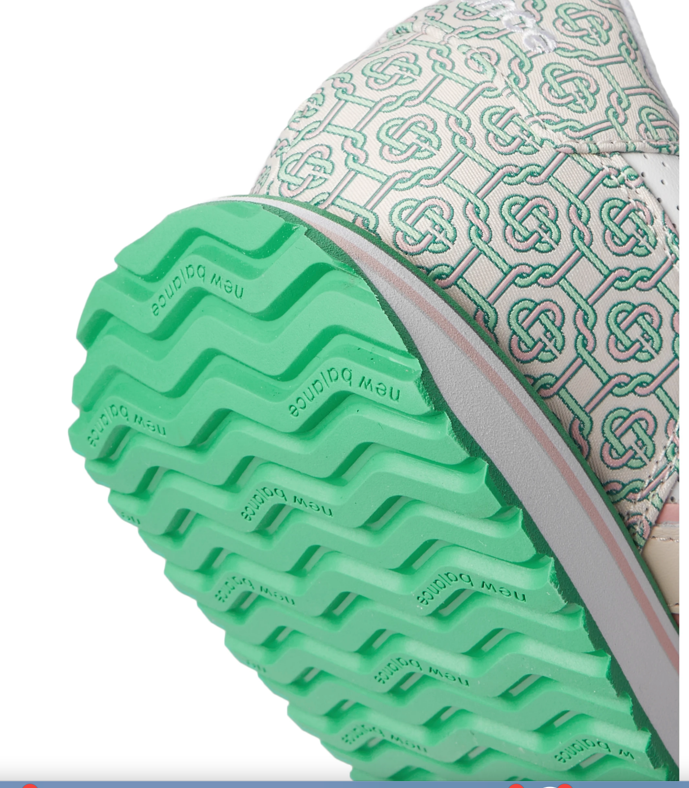 Pre-owned New Balance Balance + Casablanca 237 Suede-trimmed Leather Sneakers Shoes 42.5 In Multicolor