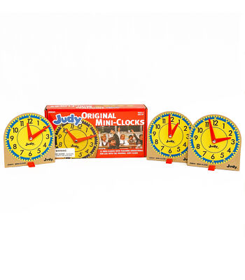 Carson Dellosa 12-piece Mini Judy  Clock Set Grade K-3 (12 pieces)