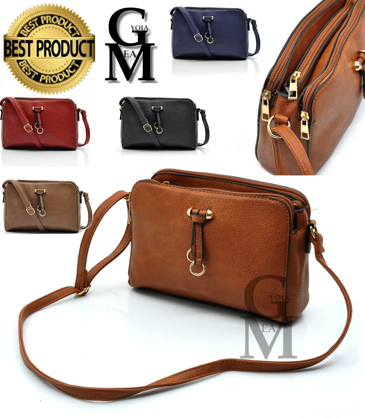 ．BORSA ALL-DAY PICCOLA IN PELLE Borsa piccola in pelle nappata · Nero, Bianco · Capo Esterno