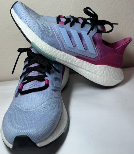 アディダス UltraBoost 青紫 スニーカー サイズ 27 Adidas Ultra Boost 2.0 Running Shoes Black Shock Purple