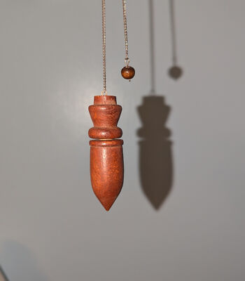 Wooden Pendulum 3''L Chain7''L (Random Design)