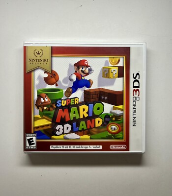 Super Mario 3D Land - 3DS Nintendo Selects Edition - Brand New Sealed