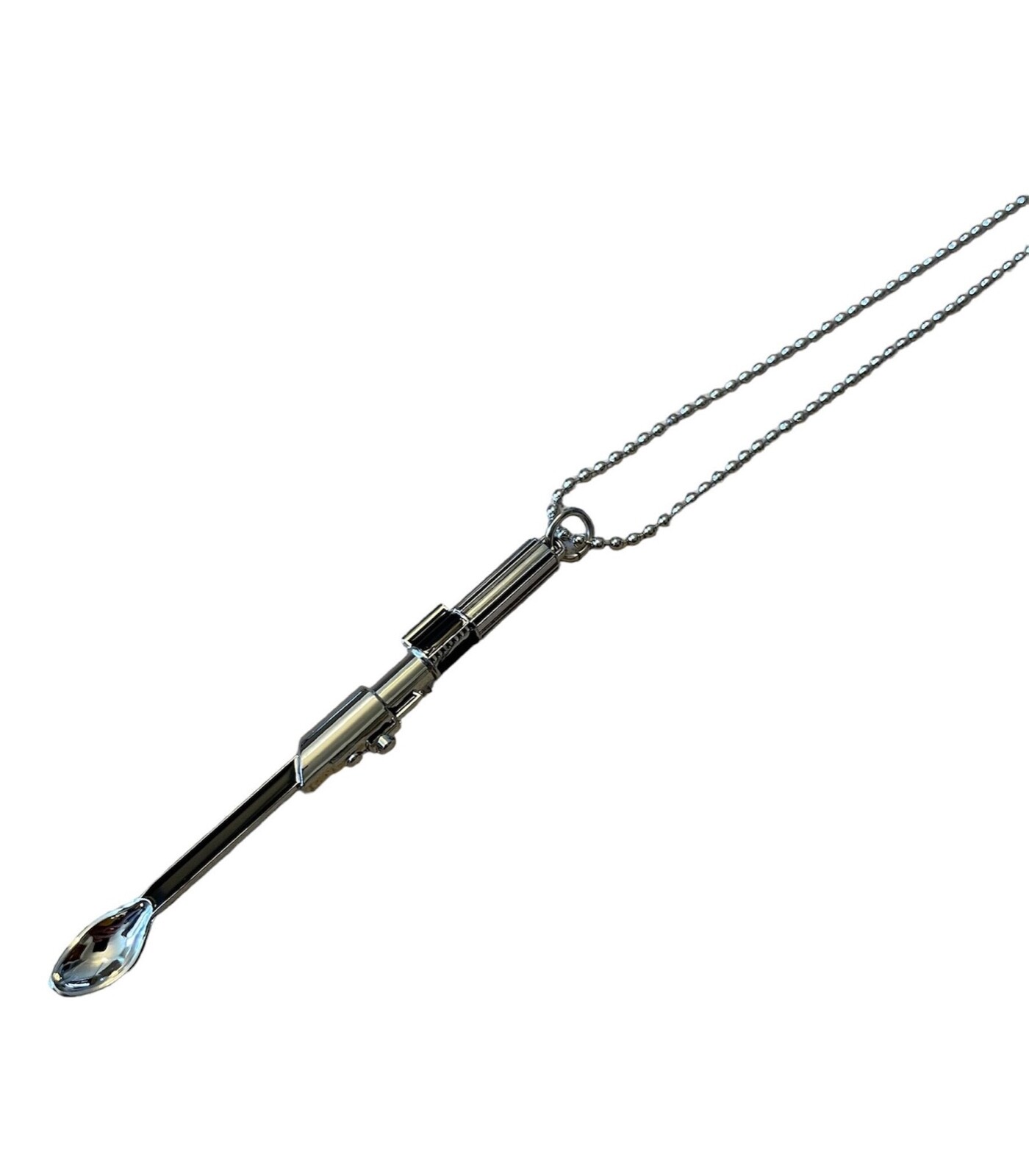 Mini spoon Pendant necklace Jedi Master Light Saber small tiny spoon DARK SABER