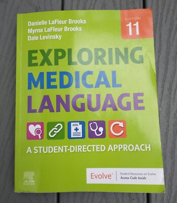 Exploring Medical Language Student Directed Approach 11 Ed Brooks Levinsky PB
