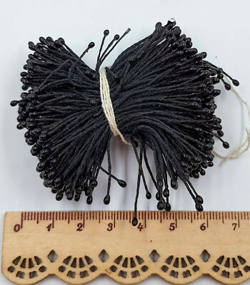 420 double heads Artificial flower stamens 1mm craft wedding cake card making