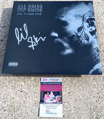 LIL SKIES SIGNED Vinyl JSA COA Life Of A Dark Rose