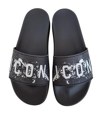 サンダル DSQUARED2 Men Sandals Black FFM002517200001 2124 DSQUARED2 | Black Men's Sandals | YOOX