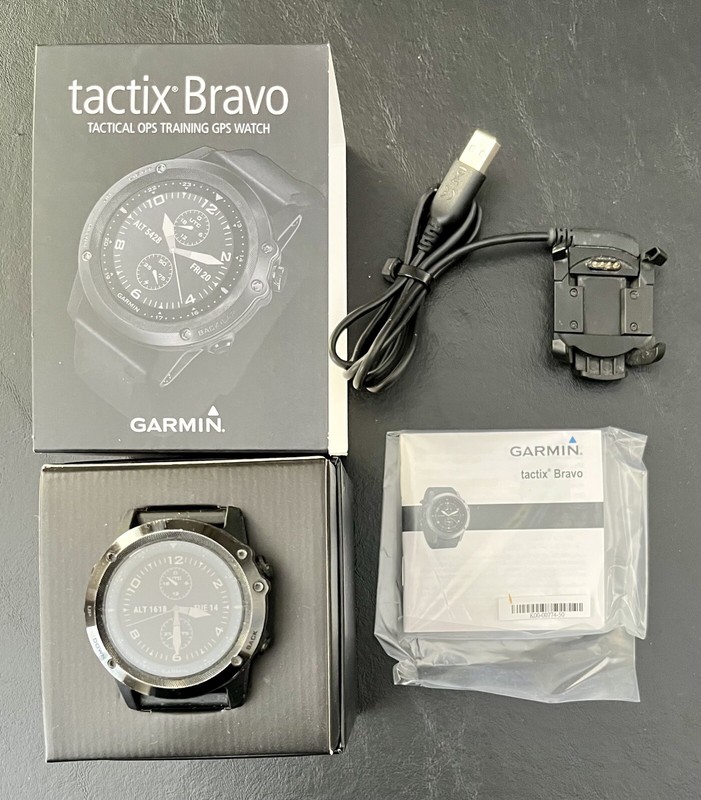 GARMIN TACTIX BRAVO SMART MULTIFUNCTION GPS TACTICAL WATCH