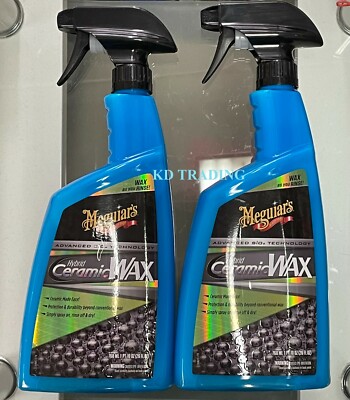 (2-Pk) Meguiar's Auto Car Truck HYBRID CERAMIC WAX Protection 1-STEP EASY SPRAY