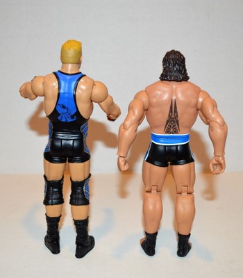 WWE Jack Swagger Basic Battle Pack 35 & Fan favorite Rusev action figure set