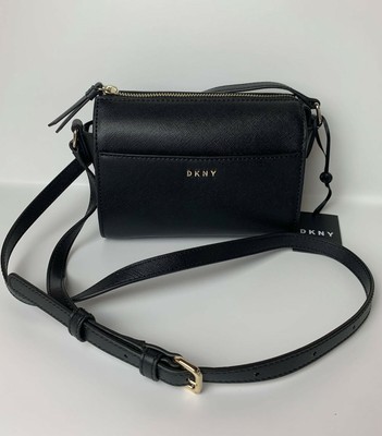 dkny triple zip crossbody