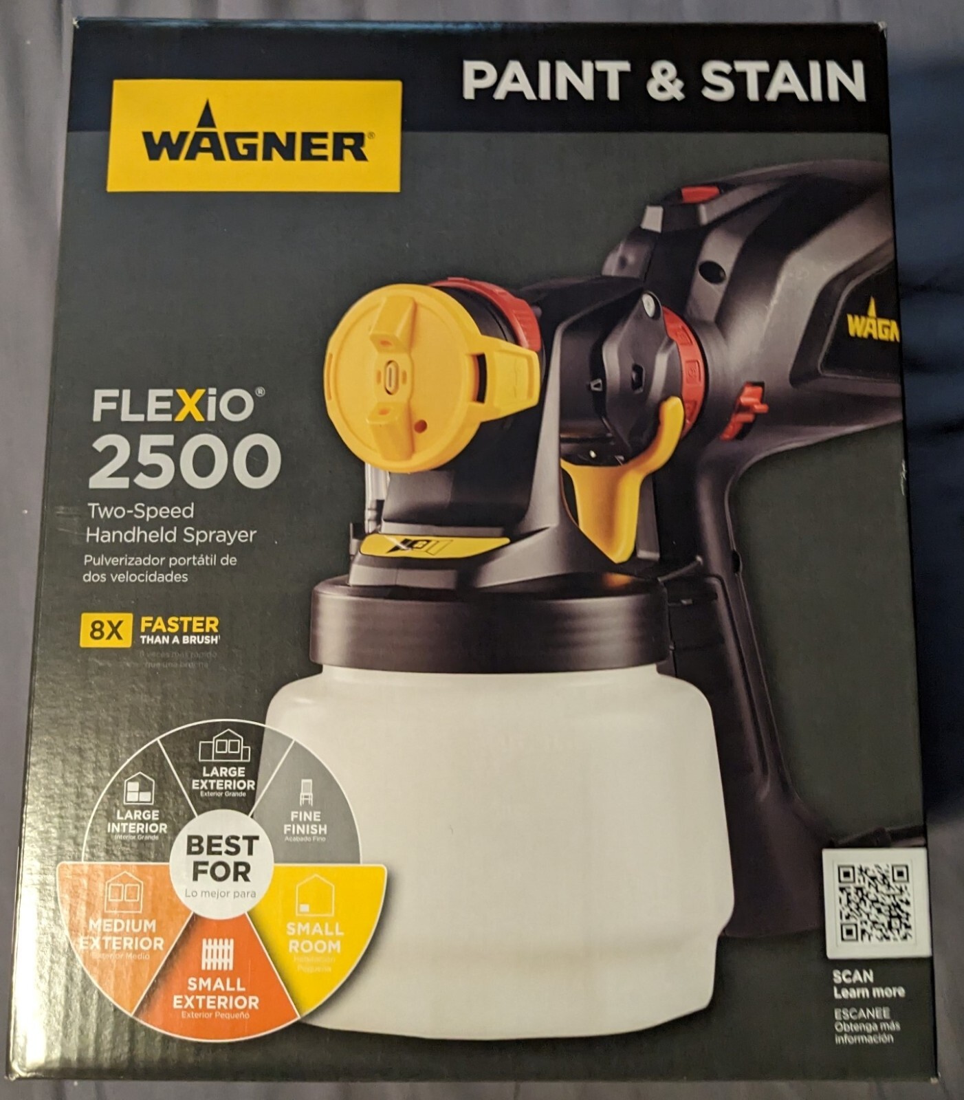 Wagner Flexio 2500 Hvlp Paint & Stain Sprayer
