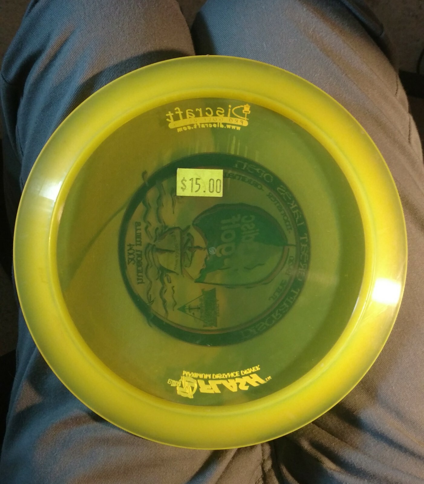 Discraft Elite-Z Flash 174g disc golf driver. Rare PFN