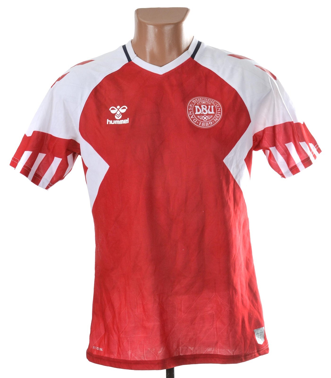 DENMARK 2023/2024 HOME FOOTBALL SHIRT JERSEY HUMMEL XS | eBay
