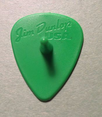 Lit Green Guitar Pick Golf Ball Marker - Jim Dunlop