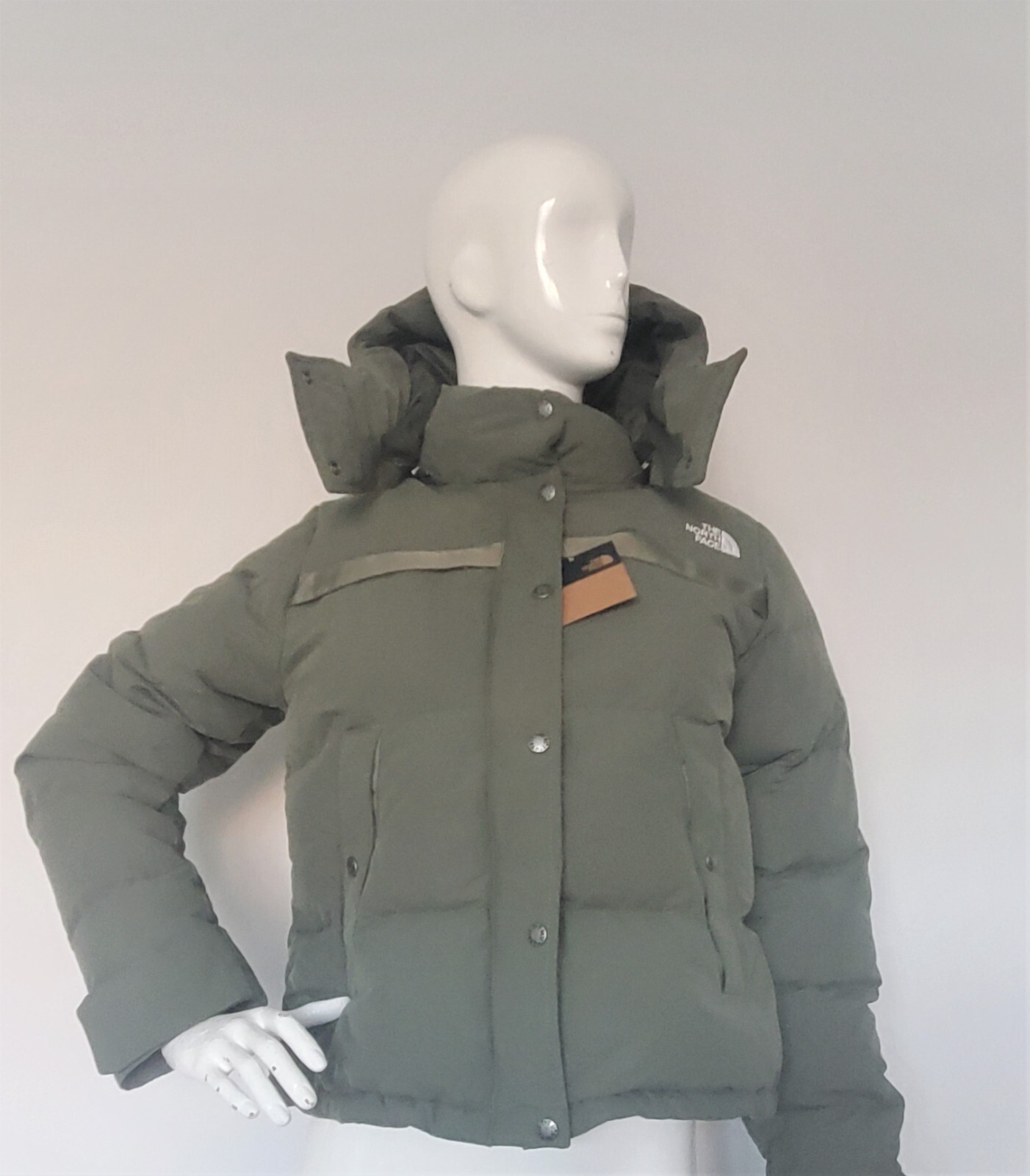 ЖЕНСКИЙ ПУХОВИК THE NORTH FACE FORESTER CROP 550 THYME СРЕДНЕГО размера