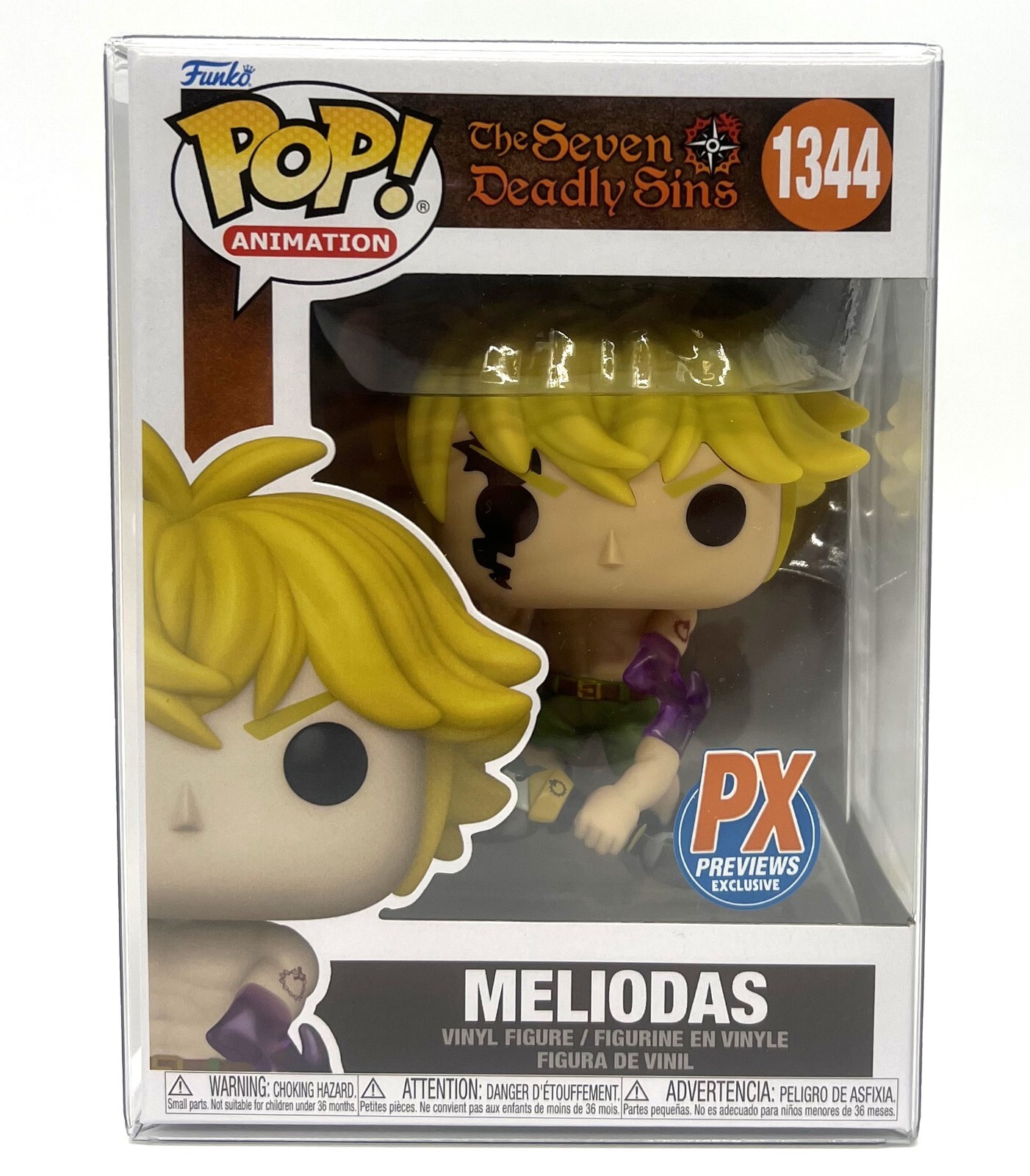 fanko pop まとめ売り　「期間限定セール中」 Funko Pop! The Seven Deadly Sins Meliodas PX Exclusive #1344