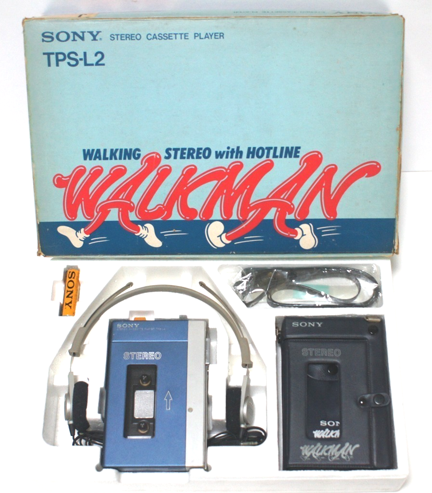 WALKMAN - みん Super Rare Beautiful SONY Walkman TPS-L2 Cassette Player