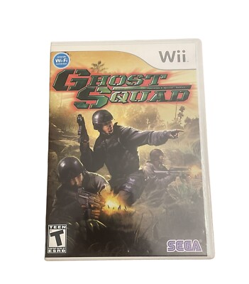 Ghost Squad (Nintendo Wii, 2007) Complete (Pre-Owned) (Sega)