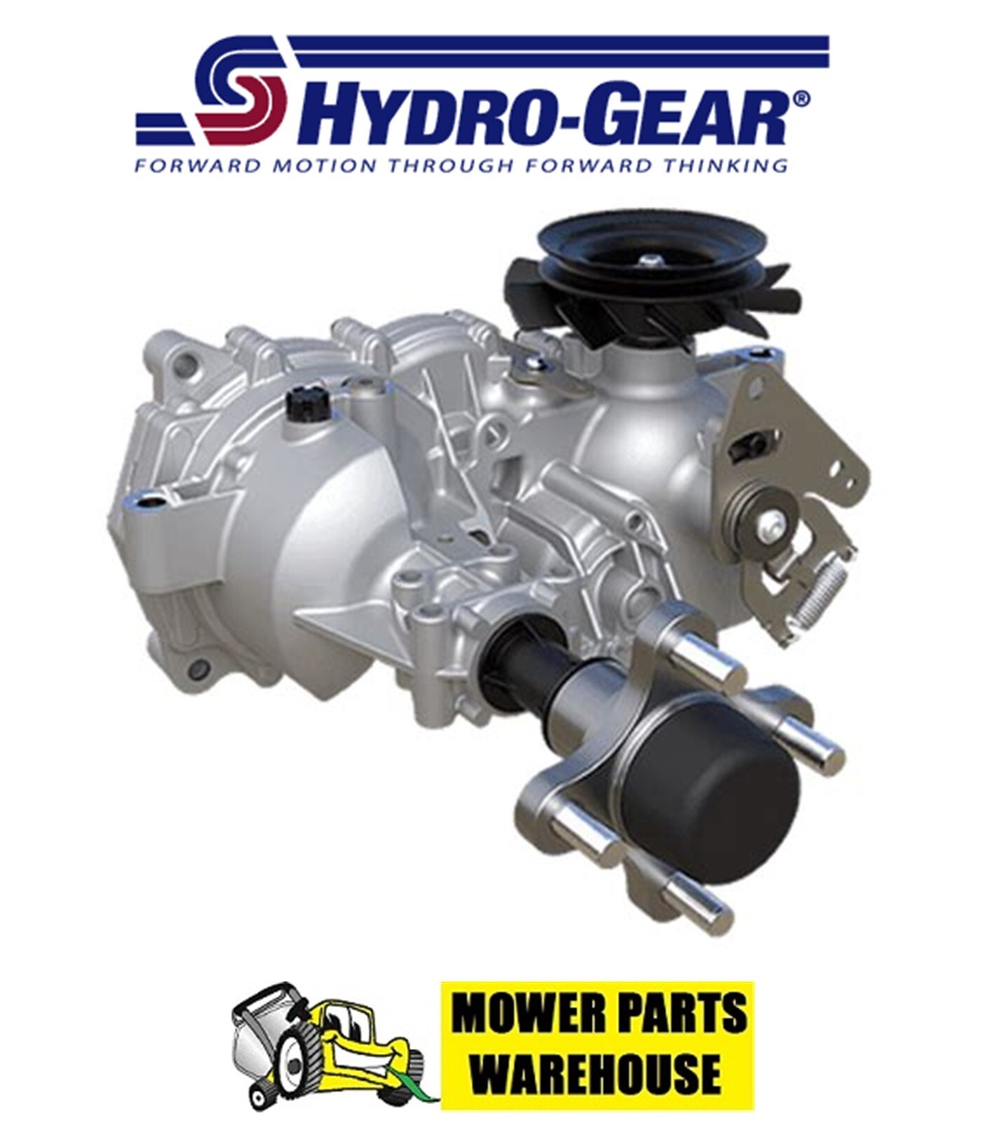 GENUINE HYDRO GEAR TRANSAXLE RH ZD-ANBB-7MDB-34PX