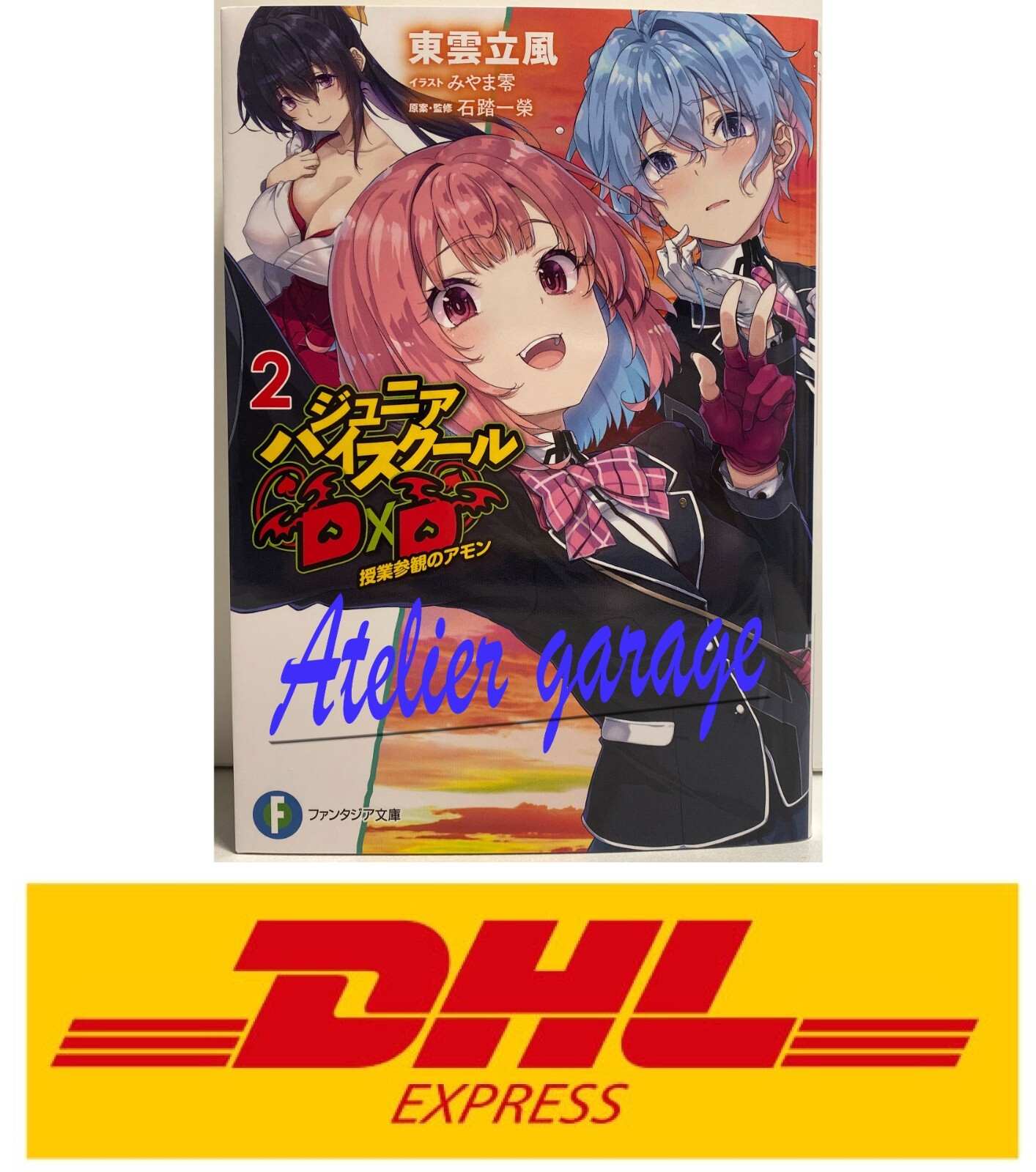 F/S Junior High School DxD Vol.2 Japanese Novel Ichiei