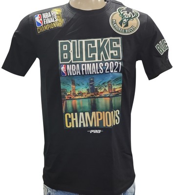 Pro Standard Black NBA Milwaukee Bucks 2021 NBA Finals Championship Pro Team