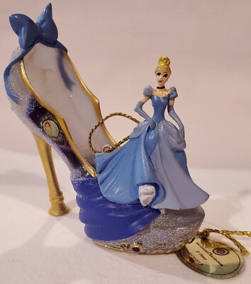 Disney's Once Upon a Slipper Cinderella Never Let Go of Dreams Bradford Exchange