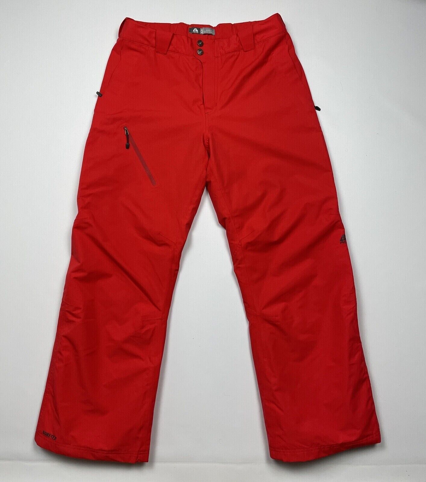 Nike ACG Outer Layer 3 Red Snow Snowbord Ski Pants Size L Nike ACG Outer Layer 3 Red Snow Snowbord Ski Pants Size L