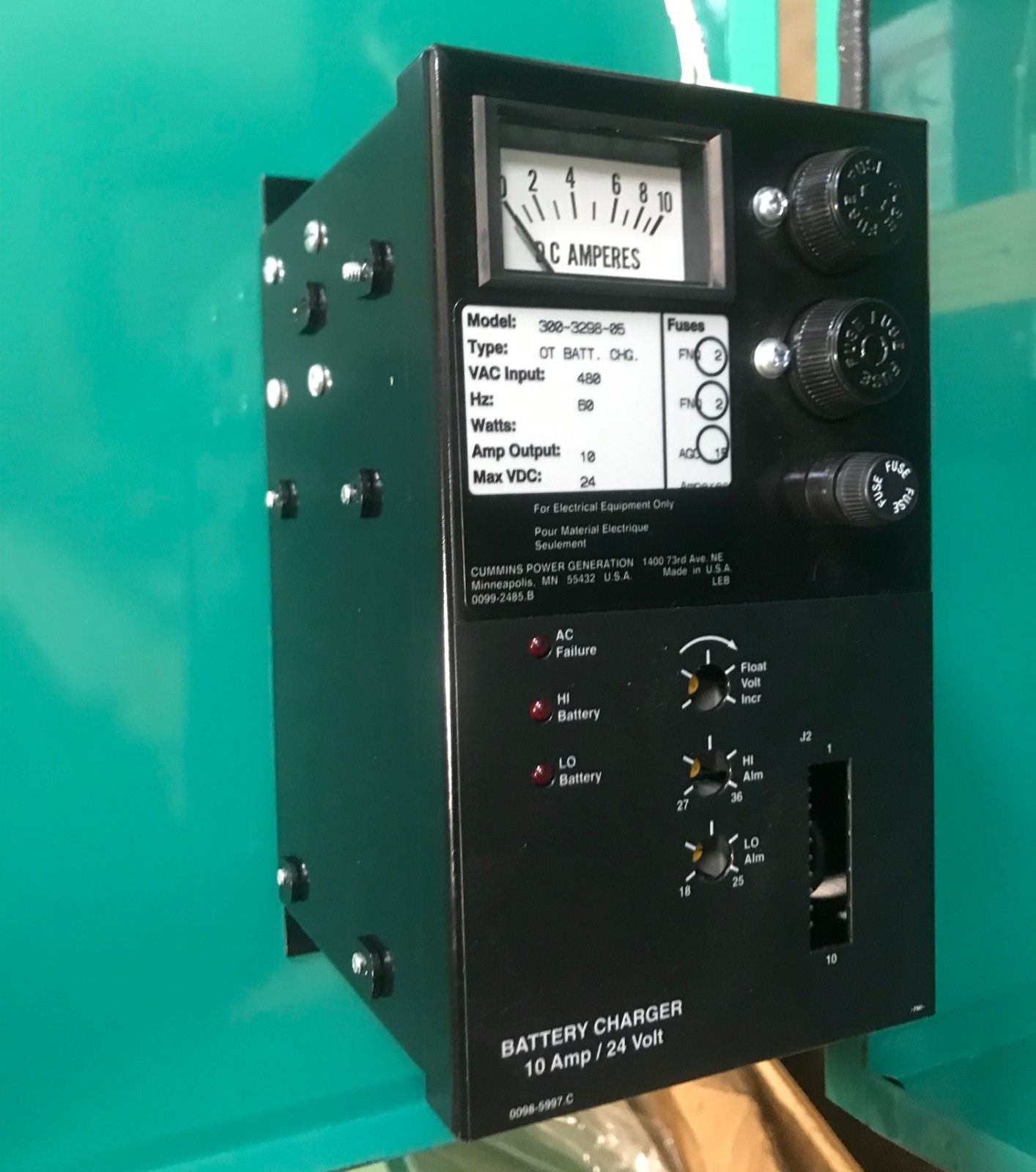 New 400 Amp Cummins Automatic Transfer Switch CHPCC | S/N: F030509679