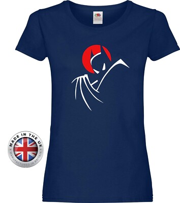 BATMAN Animated cartoon series inspired printed T-Shirt.Unisex or Women's Fitted