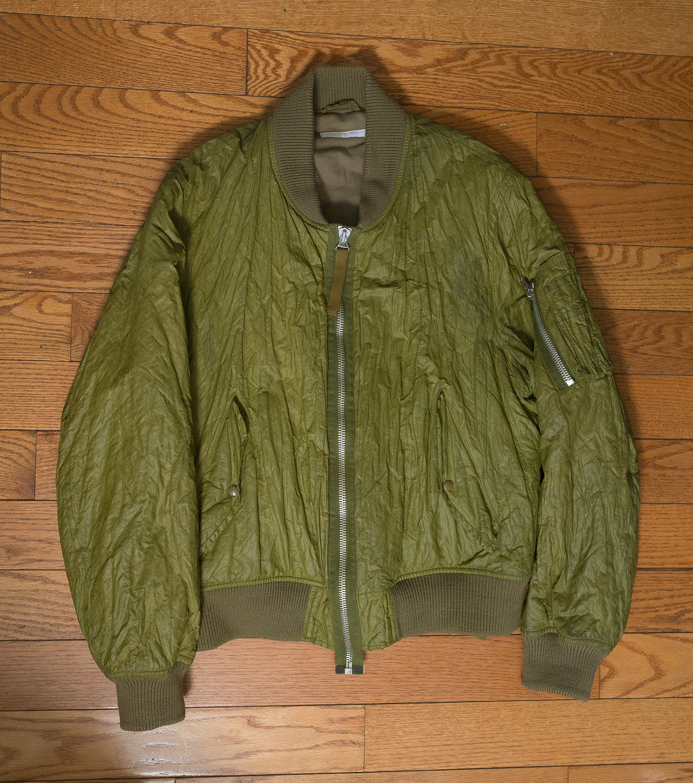 Helmut Lang Archive Rubberized MA-1 Bomber Jacket | eBay Helmut Lang Archive Rubberized MA-1 Bomber Jacket | eBay