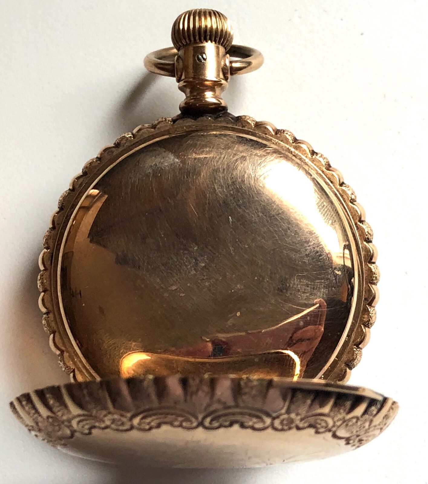 FAHYS MONTAWK GOLD FILLED 73.3 GRAM POCKET WATCH CASE -SEE OTHER WATCHES